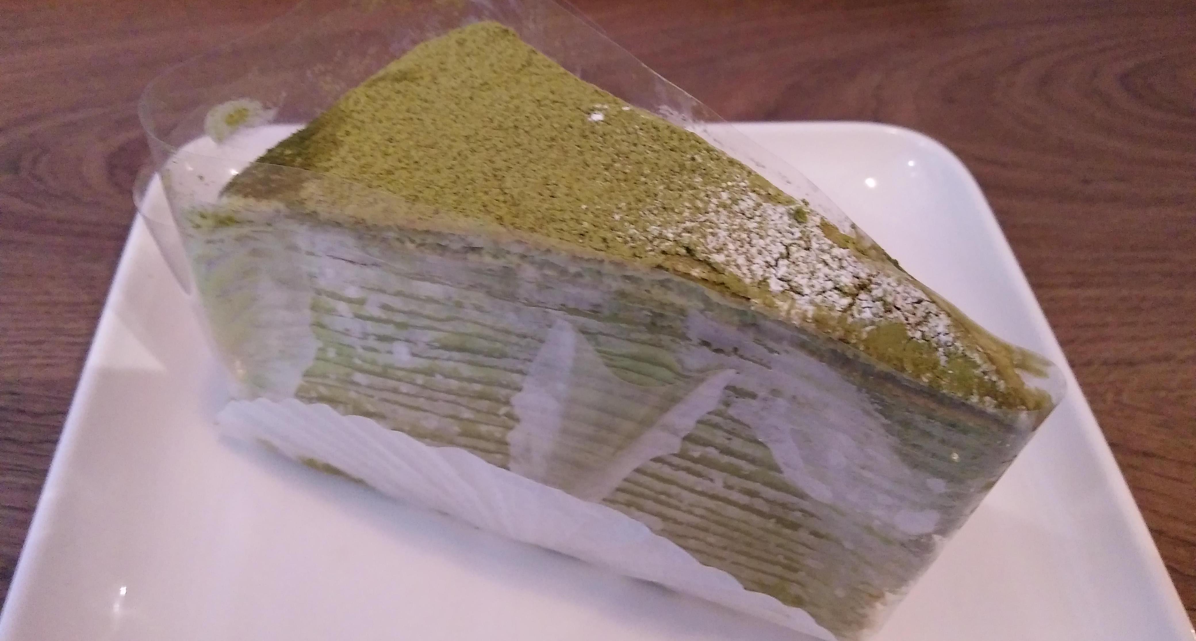 台北市南港昆陽站咖啡店 BOCY Patisserie & Bistro 寶希甜點好食光 治宇抹茶千層蛋糕